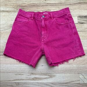 Faherty Pink Jean Shorts